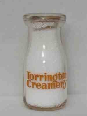 TRPHP 6 oz Milk Bottle Torrington Creamery Dairy Torrington CT LITCHFIELD COUNTY