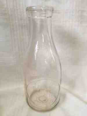 Vintage Quart Milk Bottle Simon's Dairy Peoria Illinois 1932