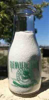 **GLENVIEW FARM TUSCUMBIA  ALABAMA**ROUND PINT**GREEN PYRO GRAPHICS 