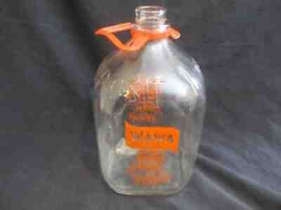 WAWA Dairy Turner Wescott Glass milk bottle deposit 1 Gallon Milk Jug