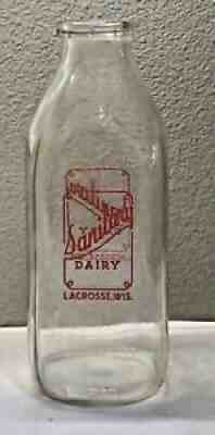 Sanitary Dairy LaCrosse, Wisconsin Quart nice