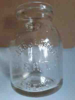 Vintage Nantucket Somerset Farms 1/2 Pint Cream Bottle