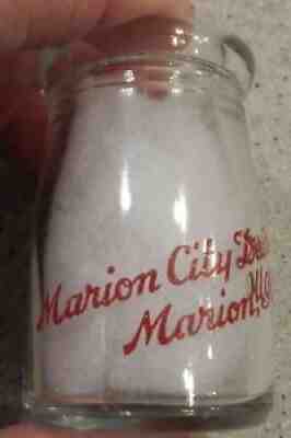 Marion City Dairy Creamer Marion, ILL IL