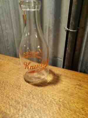 Knudsen Brothers Dairy Milk bottle