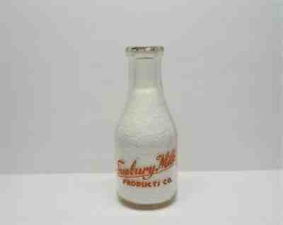 SUNBURY PA Rare SUNBURY DAIRY PRODUCTS MILK BOTTLE ICE CREAM & PRODUCT GRAPHIC