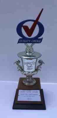 VALLEY BELL DAIRY COMPANY AWARD TROPHY  1973 CHARLESTON , WEST VIRGINIA