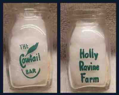 HOLLY RAVINE FARM THE COWTAIL BAR ADVERTISING CREAMER HADDON TOWNSHIP NEW JERSEY