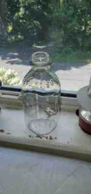 NICE VINTAGE, HARBISONS ONE QUART MILK BOTTLE- FROM PHILADELPHIA, PA.