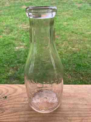 King's Dairy Romney, WV Quart Milk Bottle Hampshire Co.--Free Ship