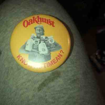 oakhurst dairy Knowwhutimean vintage Ernest pin