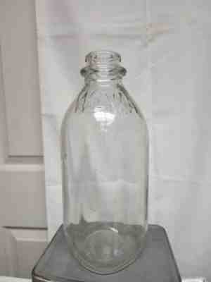 Quart WAWA Farm Dairy Gas Station Philadelphia Pa Penn Milk Bottle