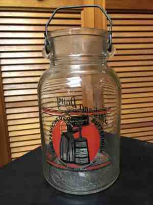 Indiana PA Dairy Buttermilk Milk Bottle Gallon Old Fashioned RARE