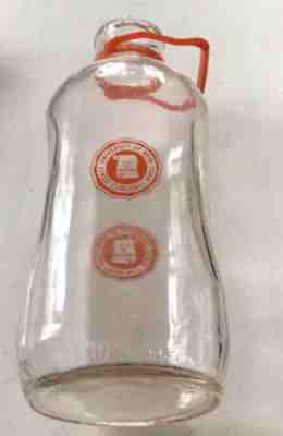 TSHG Milk Bottle SUNY Cobleskill Dairy Farm Cobleskill NY College UNIVERSITY '63