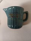 Carbon County Creamery Cream Pitcher Rawlins Wyoming Rare