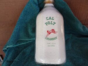 WESTERN MILK "CAL POLY COLLEGE" "HORSE & Kids in Love" 1/2GAL.