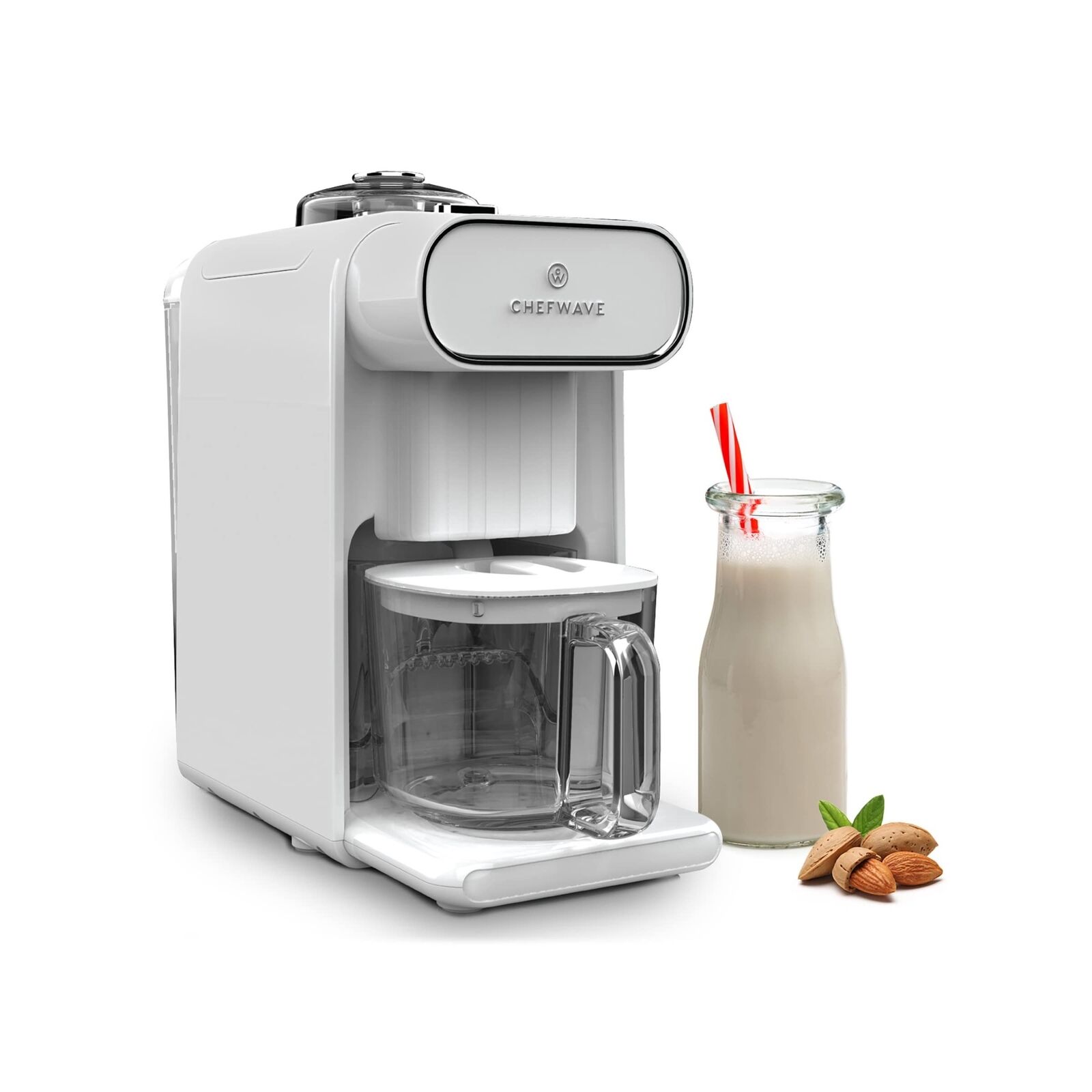 ChefWave Milkmade Non-Dairy Milk Maker with 6 Plant-Based Programs, Auto Clean