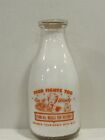 SRPQ Milk Bottle Rudnicki Dairy 529 Richmond St Elizabeth NJ WWII War Slogan '42