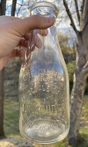 Springdale Dairy JN Souder Brunswick MD Maryland Milk Bottle