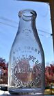 SUNNY SLOPE DAIRY Quart Embossed Milk Bottle Washington, IOWA IA