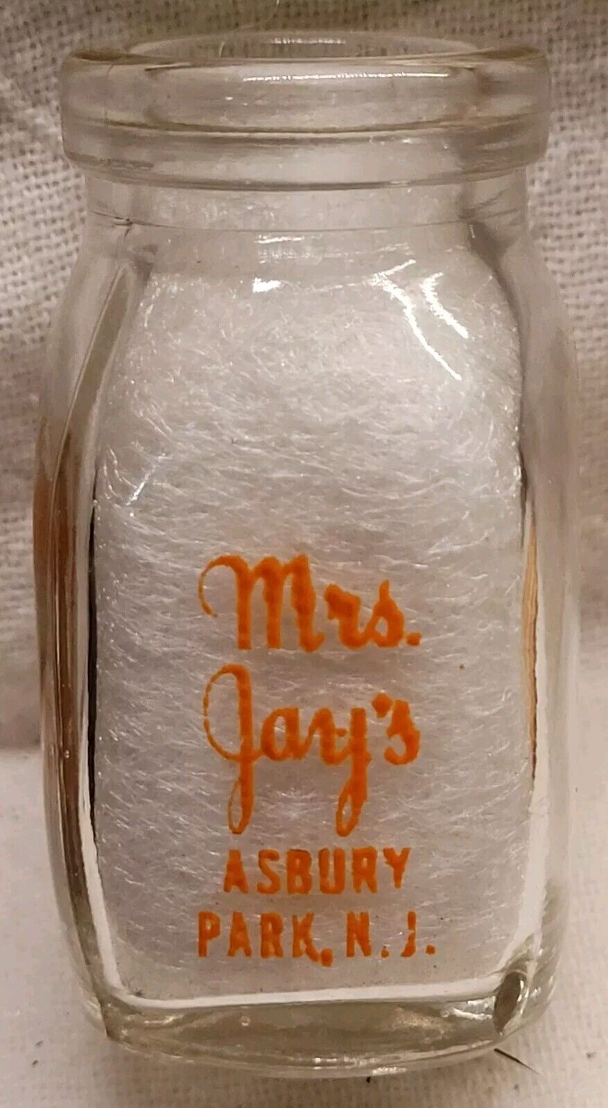 MRS. JAY'S ASBURY PARK NJ CREAMER NOW STONE PONY BRUCE SPRINGSTEEN & BON JOVI