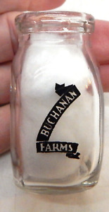 Buchanan Farms Lawrenceville, Illinois ILL. IL. Square Pyroglazed Creamer