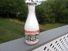 Vintage 1951 Peninsula Dairy 2-Color Quart Milk Bottle Newport News VA