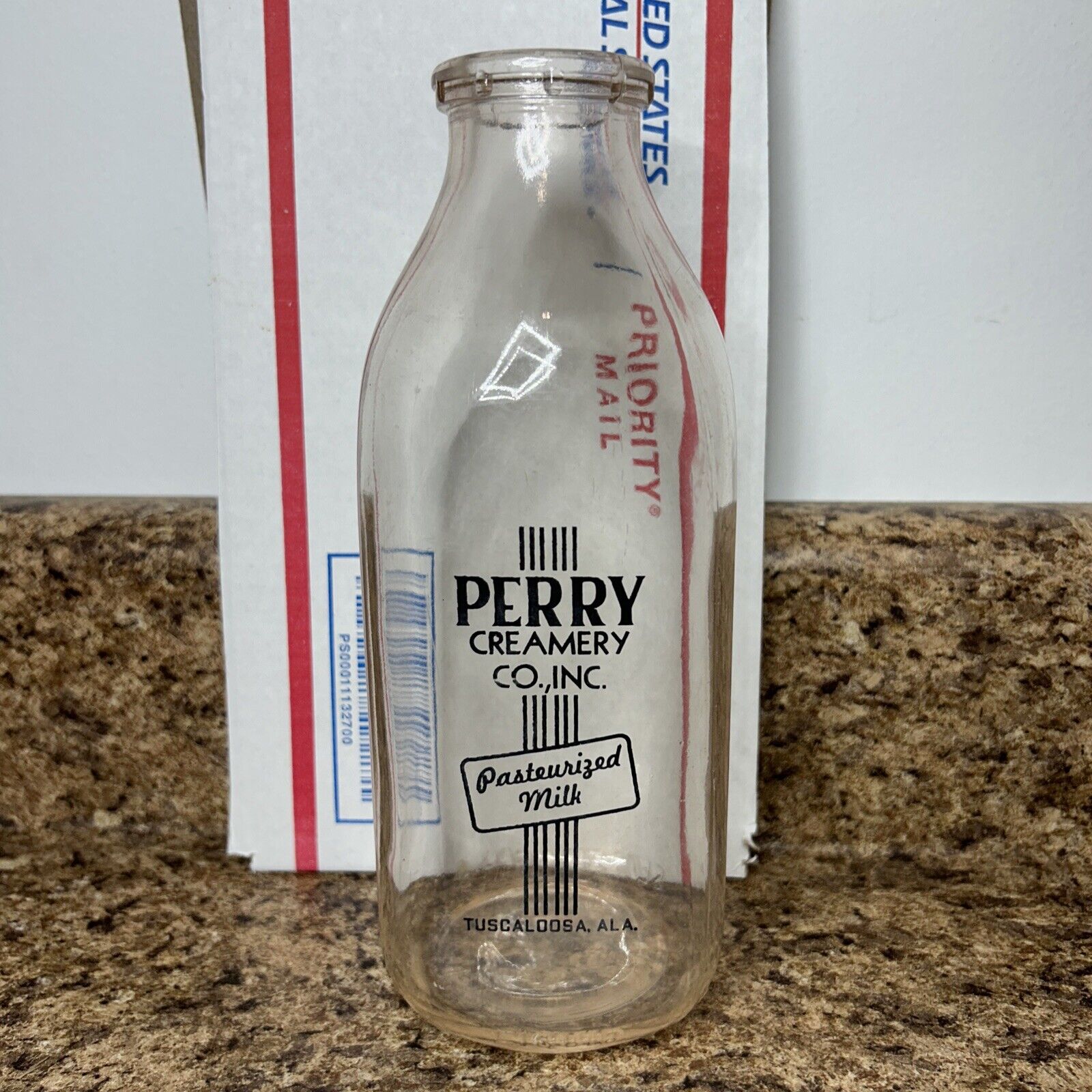 PERRY'S CREAMERY Co TUSCALOOSA Alabama MILK DAIRY BOTTLE ACL - Sold for ...