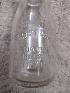 MILK BOTTLE FORMAN'S SANITARY DAIRY DAVIE FLORDA, SOUTH FLORIDA'S 1st DAIRY 1910