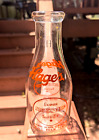 HAGE'S CREAMERY DAIRY, SAN DIEGO CALIFORNIA - 1QT Milk Bottle ACL Pyro SCARCE