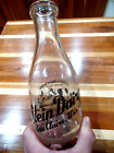 HARD TO FIND STEIN  DAIRY QUART MILK BOTTLE EAU CLAIRE WISCONSIN WIS WI