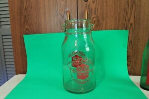 Pure Milk Company 1 gallon Glass jar