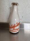 The Ladd Farm - Jerseys - Milk Bottle Quart - Montpelier, Vermont - Dairy - Vt