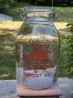 One Gallon Pyro Purity Farm Dairy Milk Co Buttermilk Philipsburg Pa Milk Bottle