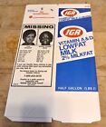 Missing Children Milk Carton Rare  1980s Louis Mackerley & Mitchell Owens Child