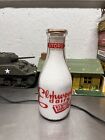 Elmwood Dairy - Milk Bottle Quart - Newport & Derby Line, Vermont - Matching Cap