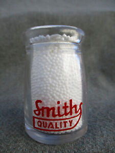 VTG SMITHS QUALITY MILK DAIRY MINI CREAMER PYRO ACL SINGLE SERVE CREAM BOTTLE