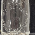 Rare O.H. Reading Jersey Shore, PA TREQ Milk Bottle Lycoming Co. Embossed Quart