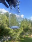 Clover Dew Dairy Bluefield, W.VA. Half Pint Embossed Milk Bottle SINCE 1911