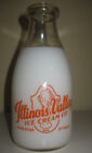 Revenge Pearl Harbor-Buy War Bonds Milk Bottle-Illinois Valley Ice Cream Co.