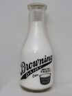 TRPQ Milk Bottle Browning Dairy Norwich CT NEW LONDON COUNTY 1940 Location???