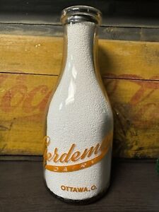 Rare Gerdeman Dairy Milk Bottle Ottawa Ohio Putnam