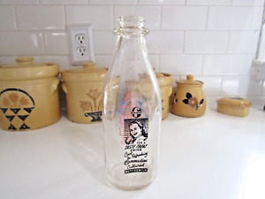 Vintage Foremost Emmadine Cultured Buttermilk Qt. Bottle Milk