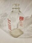 Vintage Rowan Dairy Gallon Milk Bottle ~ Drink Three Glasses Everyday