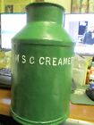 MSC CREAMERY (MICHIGAN STATE COLLEGE) 2 gallon Cream Can East Lansing, Mich. MI