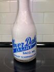 TRPQ Clover Dale Dairy Saco, Maine Milk Bottle
