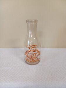 New ListingVintage Brookside Dairy Lyndes Brothers Helena Montana 1 Qt Milk Bottle