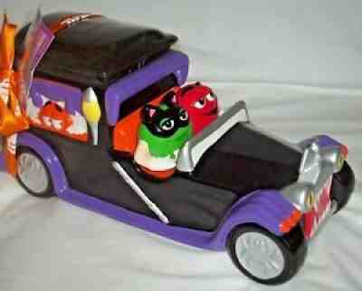 ð??? M&M's Characters Halloween Hearse Ceramic Candy Dish- Galerie HTF - EUC!