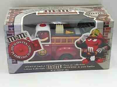 M&M's Five Alarm Fun Red's Firehouse Fire Truck Candy Dispenser - Sold ...