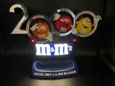 M&M's Candy Dispenser Special Edition Millennium 2000 Collectible 