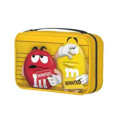 M&M s Chocolate Candy Toiletry Bag Women Makeup Cosmetic Case NewÂ Â 